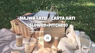 Najwa Latif - Carta Hati (Slowed+Pitched)