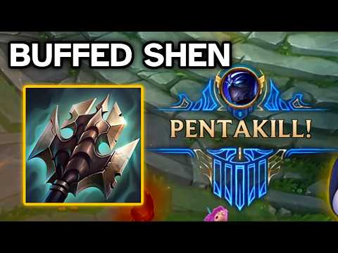 Rank 1 Shen Returns After Injury... *1v5 PENTAKILL*