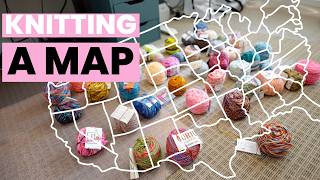 Sorting My 50 States Yarns for My Next Blanket!