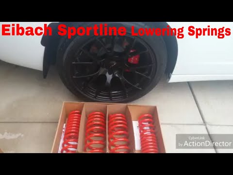 Getting The Eibach Lowering Springs Put On The Charger R/T (Part 1)