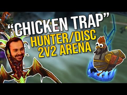 New Hunter skill "Chicken Trap" the next 2v2 META? | Hydra WoW TBC Arena