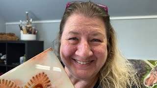 Stenciling and Beyond with Alcohol Ink! Come Join Us