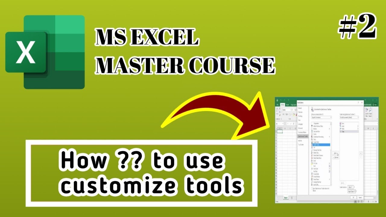 Quick Access Toolbar: How to Customize, Move and Share in MS Excel