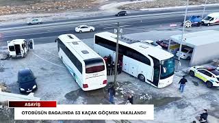 Yozgat’ta otobüsün bagajında 53 kaçak göçmen yakalandı! | İleri Gazete