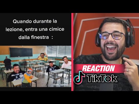 REACTION ai TIKTOK su di me, la Gente è GENIALE !!!