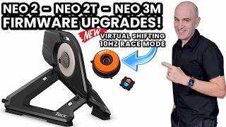 GARMIN Tacx NEO 2/2T & NEO 3M Updates: ZWIFT Virtual Shifting & Race Mode