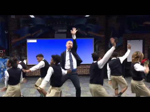 Teacher Dancing With Students Goes Viral