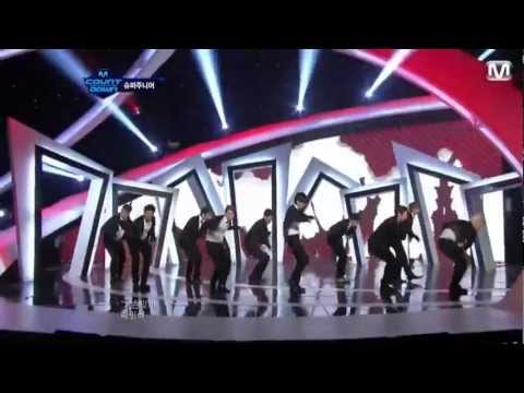 [HD] 120809 Super Junior - SPY @ Comeback Stage