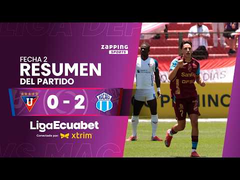 Liga de Quito 0 - 2 Macará / Fecha 2 / Liga Ecuabet conectada por Xtrim 2026