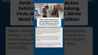 Viral Wabup Buton Selatan Ngamuk di Rujab Bupati, Pintu Ditendang Gegara Mobil Dinas