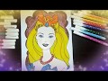How To Color A Barbie For Kids With CITV