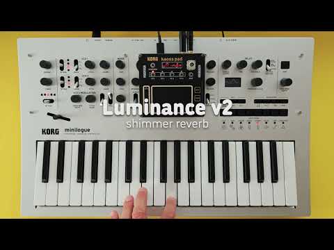 Sinevibes Luminance v2 – on KORG NTS-3 kaoss pad