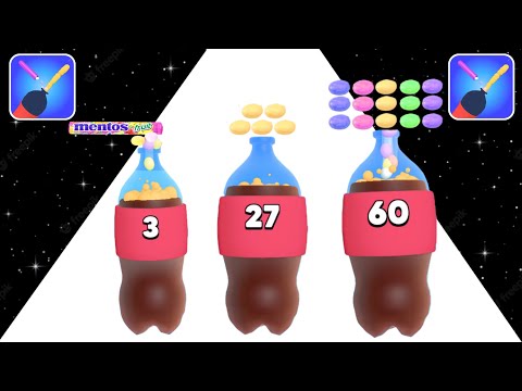 Mentos Cola 3D Game - Dig And Explode | mentos vs coca cola (Level 27 - 30)