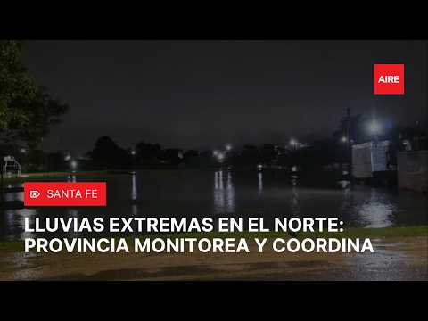 TEMPORAL en el NORTE DE SANTA FE 🌧️ más de 230mm, evacuados y clases suspendidas