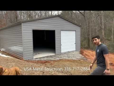 AFFORDABLE 30x40x12 Metal Shop!