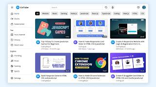 Download lagu Build A YouTube Clone in HTML CSS & JavaScript | Website like YouTube in HTML CSS & JavaScript mp3 Download lagu Build A YouTube Clone in HTML CSS & JavaScript | Website like YouTube in HTML CSS & JavaScript mp3