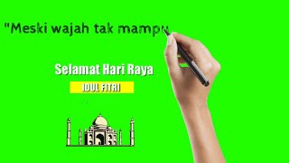 Download lagu green screen ucapan selamat idul fitri mp3