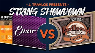 Video thumbnail for Guitar String Showdown: Ernie Ball Earthwood Phosphor Bronze vs Elixir Phosphor Bronze Strings by J.Travlos