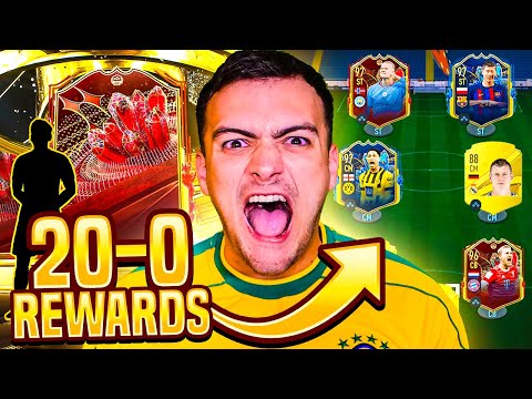 I got 20-0 only using my RANK 1 TOTS rewards!