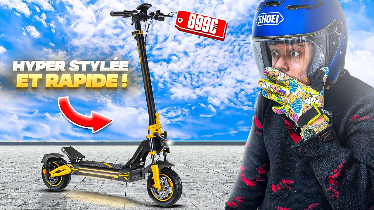 TWOFISH V2 MAX - UNE MAGNIFIQUE TROTTINETTE ÉLECTRIQUE SUPER ÉNERGIQUE !