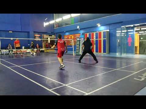 Badminton MuhibbahTeam Men's Double Sparring - Ahmadi Saman /Eizlan Shah Vs Jojo Hanif / Umar