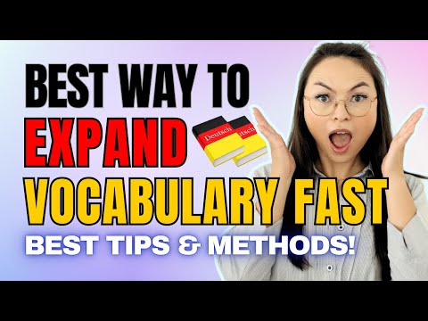 Learn & Memorise German words Fast! | Best Tips & Methods