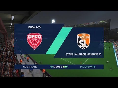 FIFA 23 - Dijon Fco vs Stade Lavallois Mayenne Fc - Ligue 2 - Round 16 - PS5 Gameplay