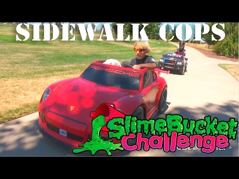 Sidewalk Cops - The Bank Robbery and Slime Bucket Challenge!
