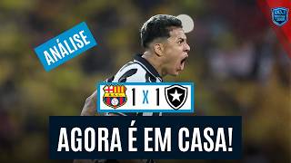 BOTAFOGO EMPATA E SEGUE VIVO NA LIBERTA! | BARCELONA-SC 1X1 BOTAFOGO
