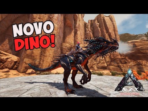 ARK EXTINCTION ep.06 - DOMAMOS O NOVO DINO: VELONASAUR!