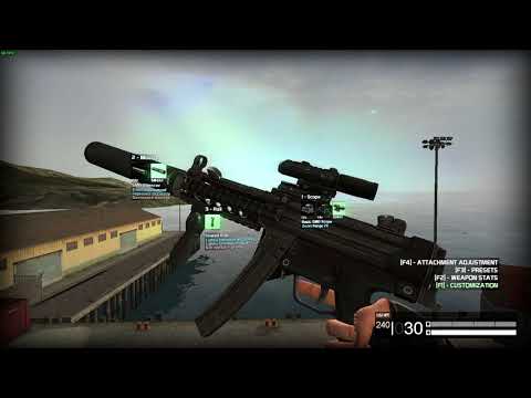 [Garry's Mod] Warface Weapons Preview