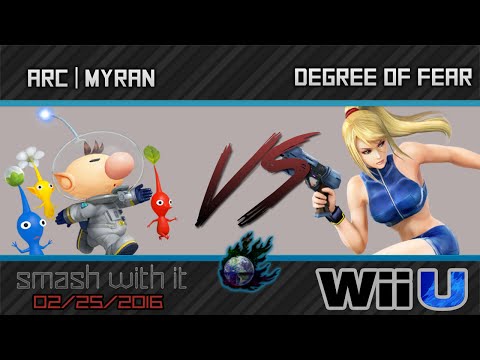 Smash With It - ARC | Myran vs. Degree Of Fear - Smash 4 Singles Grand Finals