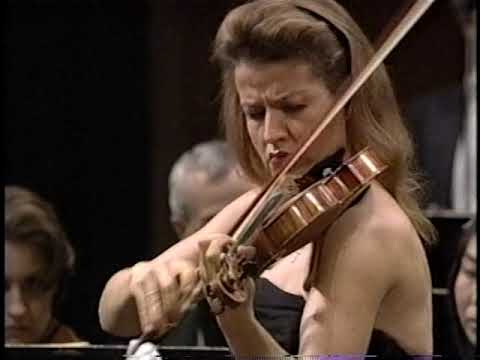5/6 Anne-Sophie Mutter - Sibelius: Violin Concerto in Dm, Op. 47 / Kurt Masur / NY Phil / Movt. 3