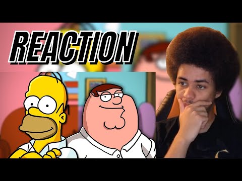 AfroLegacy Reacts To Peter Griffin vs. Homer Simpson - Rap Battle! - Freshy Kanal