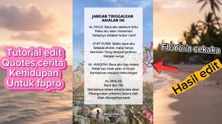 Download lagu Tutorial edit Quotes,kata kata,cerita kehidupan cocok buat untuk fbpro #tutorialeditvideocapcut  mp3
