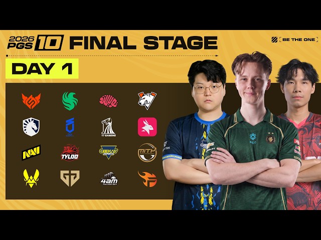 PUBG Global Series 10 - Final Stage - Day 1