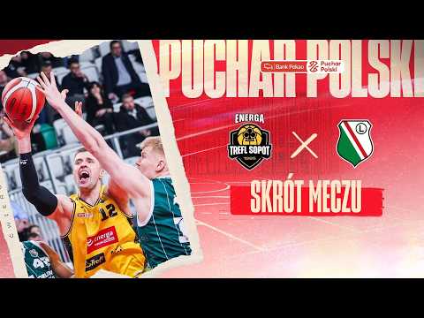 SKRÓT | Energa Trefl - Legia | Ćwierćfinał Pekao S.A. Pucharu Polski
