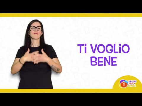 Italian Sign Language (LIS) Course for Children - [LESSON 13 - MAGIC WORDS]