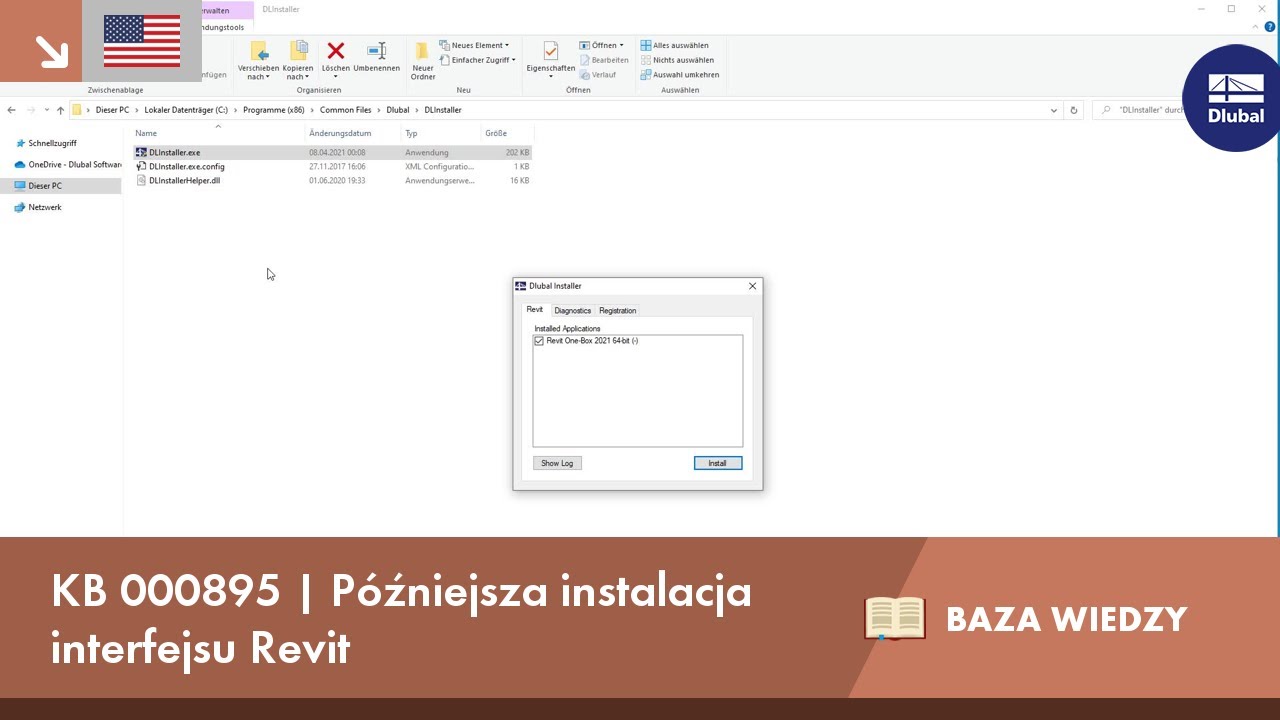 KB 000895 | Późniejsza instalacja interfejsu Revit