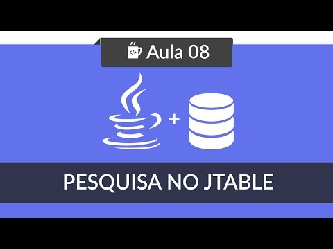 Java com Banco de Dados MySQL 08 Pesquisa no JTable usando LIKE
