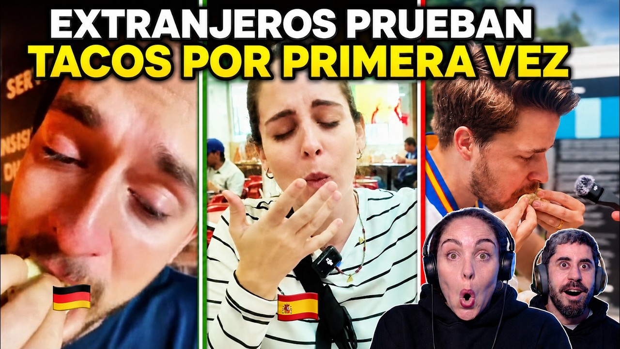 EXTRANJEROS PRUEBAN TACOS POR PRIMERA VEZ… ¡Y MÉXICO LOS DEJÓ SIN PALABRAS!