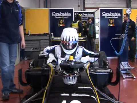ALEX FONTANA - Test Formula 3 car