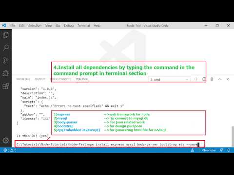 Node Js Express Mysql Bootstrap Ejsembedded Javascript Integration