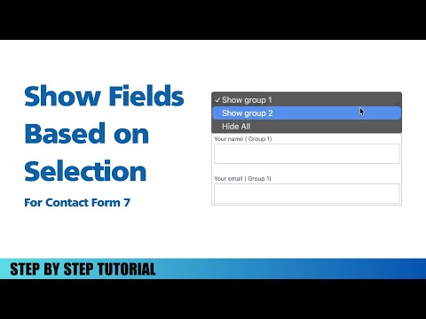 How to Use Conditional Logic Fields in Contact Form 7 Free