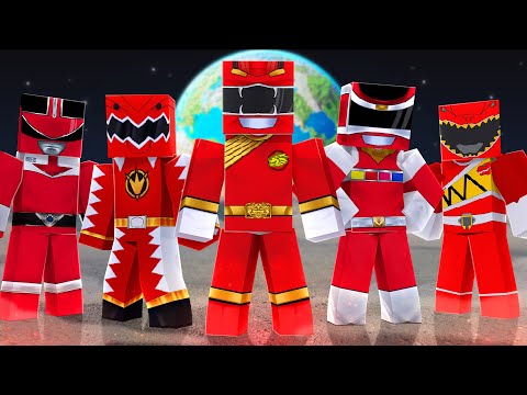 Minecraft: ETERNAMENTE VERMELHOS - POWER RANGERS FORÇA ANIMAL Ep.18 ‹‹ P3DRU ››