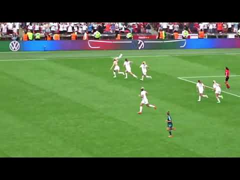 England's Lionesses Win The Euro 2022 - Chloe Kelly's Scoring the Winner [FAN FOOTAGE]