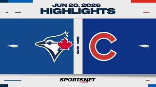 Download lagu MLB Highlights | Blue Jays vs. Cubs - June 20, 2026 mp3