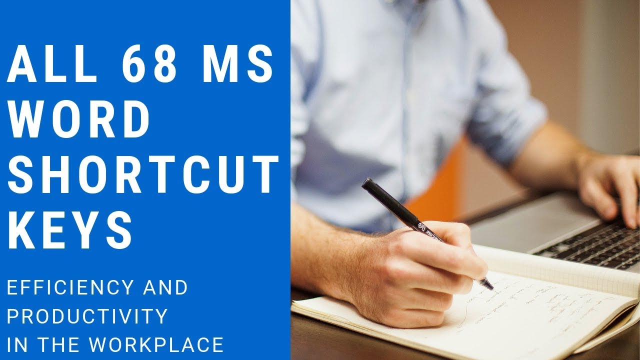 All 68 MS Word Shortcut Keys