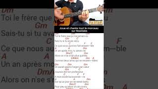 Tuto Guitare Mon Frére - Maxime Le Forestier #maxitabs #cover