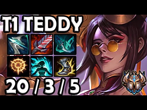 T1 Teddy VAYNE vs SAMIRA [ ADC ] Patch 11.1 Ranked Challenger Korea ✅